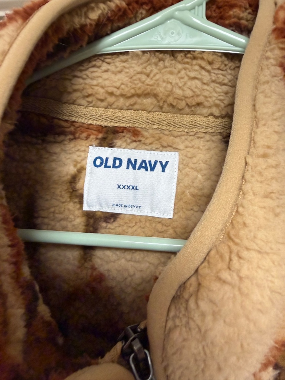 Old Navy Western Sherpa Quarter Zip - Picture 2 of 2